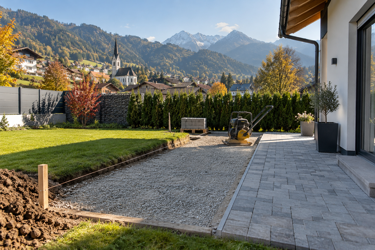Unterbau und Erdarbeiten von Stone-Tech in Salzburg
