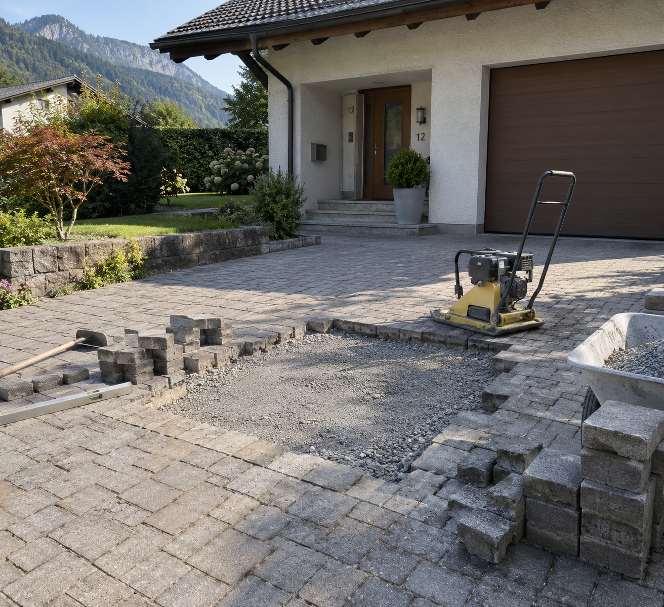 Sanierung und Reparatur von Pflaster- und Außenflächen in Salzburg